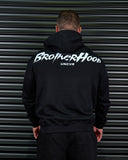 BROTHERHOOD HEAVY OVERSIZED HOODIE IN BLACK