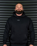BROTHERHOOD HEAVY OVERSIZED HOODIE IN BLACK