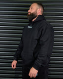 LIFTING CLUB OVERSIZED HOODIE IN BLACK