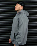 LIFTING CLUB OVERSIZED HOODIE IN GREY