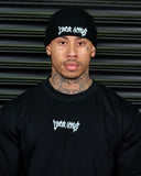 SPIRIT OF FEAR BEANIE IN BLACK