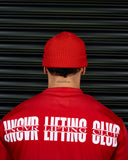 SPIRIT OF FEAR BEANIE IN SCARLET