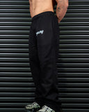SPIRIT OF FEAR STRAIGHT LEG SWEAT PANTS IN BLACK