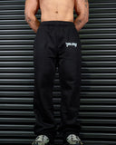 SPIRIT OF FEAR STRAIGHT LEG SWEAT PANTS IN BLACK