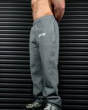SPIRIT OF FEAR STRAIGHT LEG SWEAT PANTS IN GREY