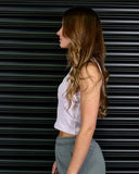 LEGACY RIBBED CROP TANK IN BLOOM