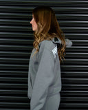 LIFTING CLUB OVERSIZED HOODIE IN GREY