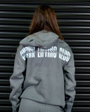 LIFTING CLUB OVERSIZED HOODIE IN GREY