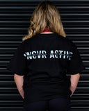 SIGNATURE HEAVY OVERSIZED TEE IN BLACK