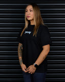 SPIRIT OF FEAR HEAVY OVERSIZED TEE IN BLACK