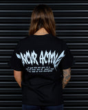 SPIRIT OF FEAR HEAVY OVERSIZED TEE IN BLACK