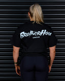 BROTHERHOOD HEAVY OVERSIZED TEE IN BLACK
