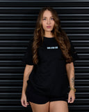 LIFTING CLUB HEAVY OVERSIZED TEE IN BLACK