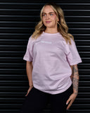 LIFTING CLUB HEAVY OVERSIZED TEE IN BLOOM