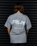 RUTHLESS HEAVY OVERSIZED TEE IN GREY MARLE