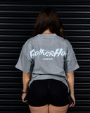 BROTHERHOOD HEAVY OVERSIZED TEE IN GREY MARLE