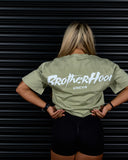 BROTHERHOOD HEAVY OVERSIZED TEE IN MATCHA