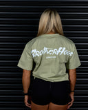 BROTHERHOOD HEAVY OVERSIZED TEE IN MATCHA