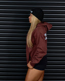 LIFTING CLUB OVERSIZED HOODIE IN SYRUP