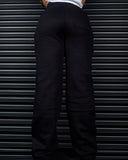 SPIRIT OF FEAR STRAIGHT LEG SWEAT PANTS IN BLACK