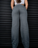 SPIRIT OF FEAR STRAIGHT LEG SWEAT PANTS IN GREY