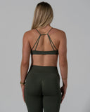 REVERIE SPORTS BRA IN IVY