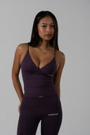 REVERIE TOP IN VIOLET