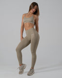 SOLACE SPORTS BRA IN LATTE