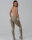 SOLACE SPORTS BRA IN LATTE
