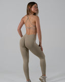 SOLACE SPORTS BRA IN LATTE