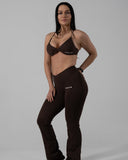 REVERIE SPORTS BRA IN COCOA