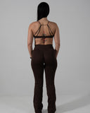 REVERIE SPORTS BRA IN COCOA
