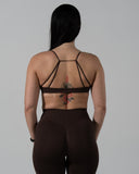 REVERIE SPORTS BRA IN COCOA
