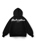 BROTHERHOOD HEAVY OVERSIZED HOODIE IN BLACK
