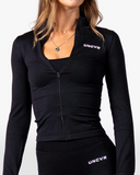 SOLACE JACKET IN BLACK