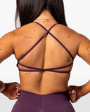 SOLACE SPORTS BRA IN VIOLET