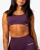 SOLACE SPORTS BRA IN VIOLET