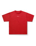 BROTHERHOOD HEAVY OVERSIZED TEE IN SCARLET