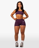 SOLACE SPORTS BRA IN VIOLET