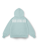 LIFTING CLUB OVERSIZED HOODIE IN FOAM
