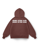 LIFTING CLUB OVERSIZED HOODIE IN SYRUP
