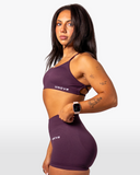 SOLACE SPORTS BRA IN VIOLET