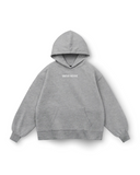 SIGNATURE HEAVY OVERSIZED HOODIE IN GREY MARLE