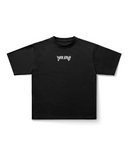 SPIRIT OF FEAR HEAVY OVERSIZED TEE IN BLACK