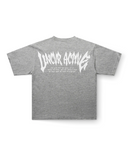 SPIRIT OF FEAR HEAVY OVERSIZED TEE IN GREY MARLE