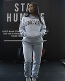 VARSITY HOODIE IN SKY