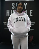 VARSITY HOODIE IN BLUSH