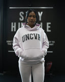 VARSITY JOGGERS IN BLUSH