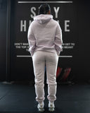 VARSITY JOGGERS IN BLUSH