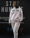 VARSITY JOGGERS IN BLUSH